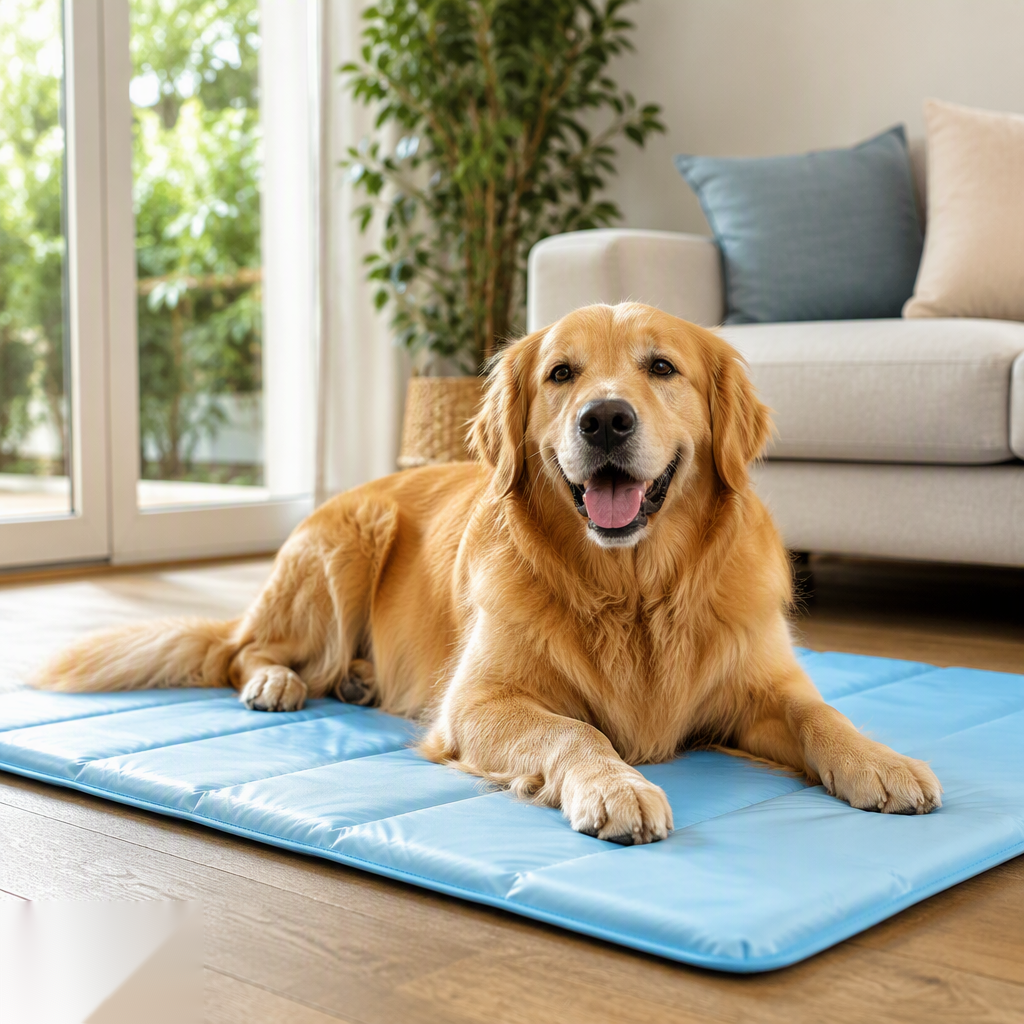 Tapis Rafraîchissant pour Chien & Chat – Fraîcheur Anti-Canicule
